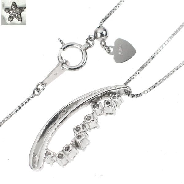 GINZA TANAKA Pt ダイヤモンド ペンダントネックレス 0.41ct - メルカリ