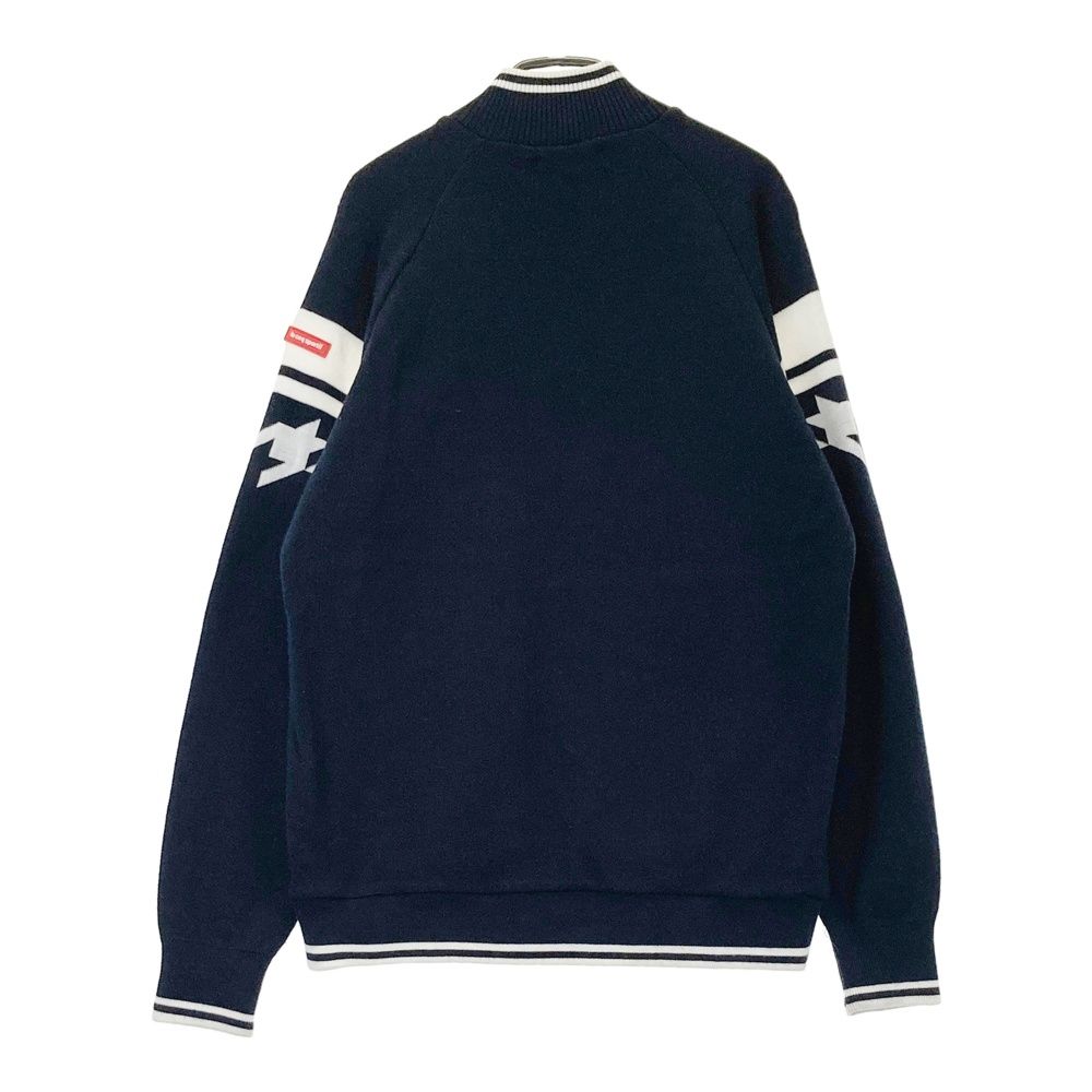 サイズ L LE COQ GOLF ルコックゴルフ 中綿 ジップジャケット ニット切替 ネイビー系 240101479395 ゴルフウェア メンズ ストスト