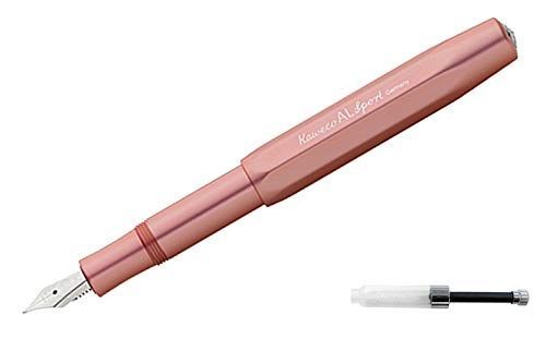 筆記具 カヴェコ Kaweco ミニコンバーター付き アルスポーツ 万年筆(M) ローズゴールド カヴェコ Kaweco ミニコンバーター付き アルスポーツ 万年筆M ローズ