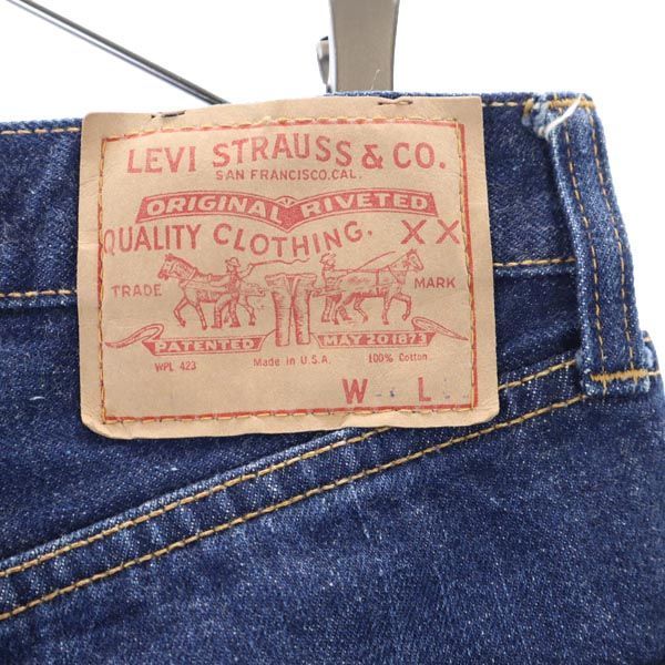 リーバイス 60s 70s 66前期 足長R BIG E 赤耳 ストレート デニムパンツ Levi's ボタンフライ メンズ 【中古】 【230319】