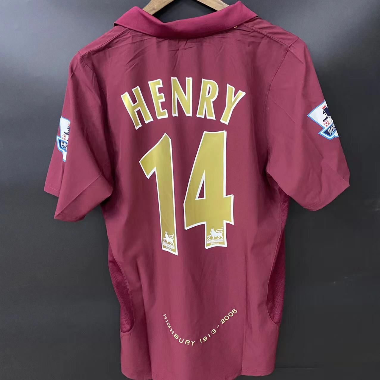 代引き人気 アーセナル05-06 Arsenal 14番アンリHENRYユニフォー - メルカリ ウェア