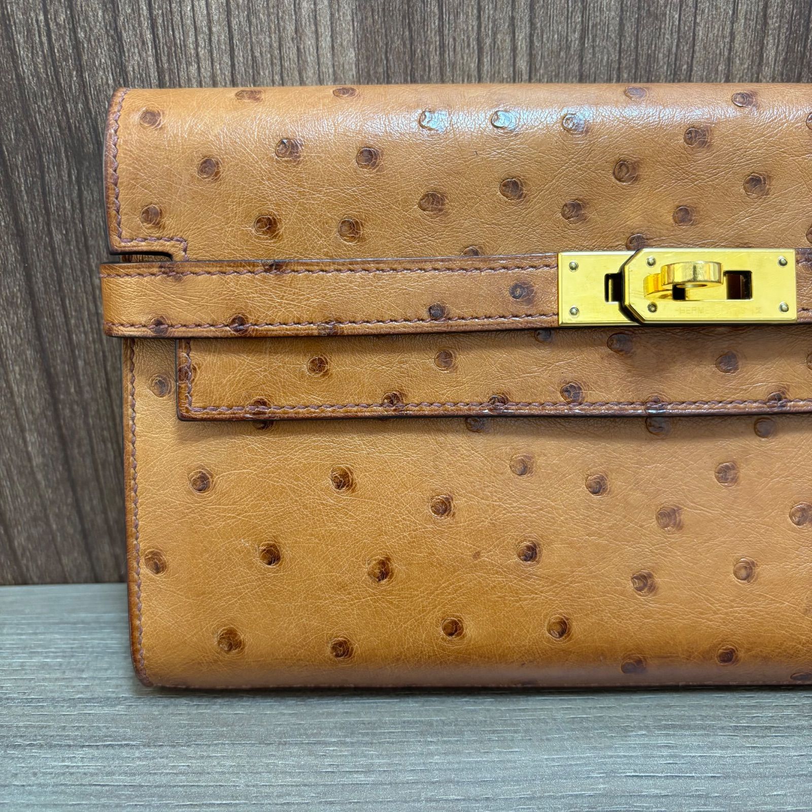 ☆【極美品】HERMES エルメス ケリーウォレット ロングウォレット 長 