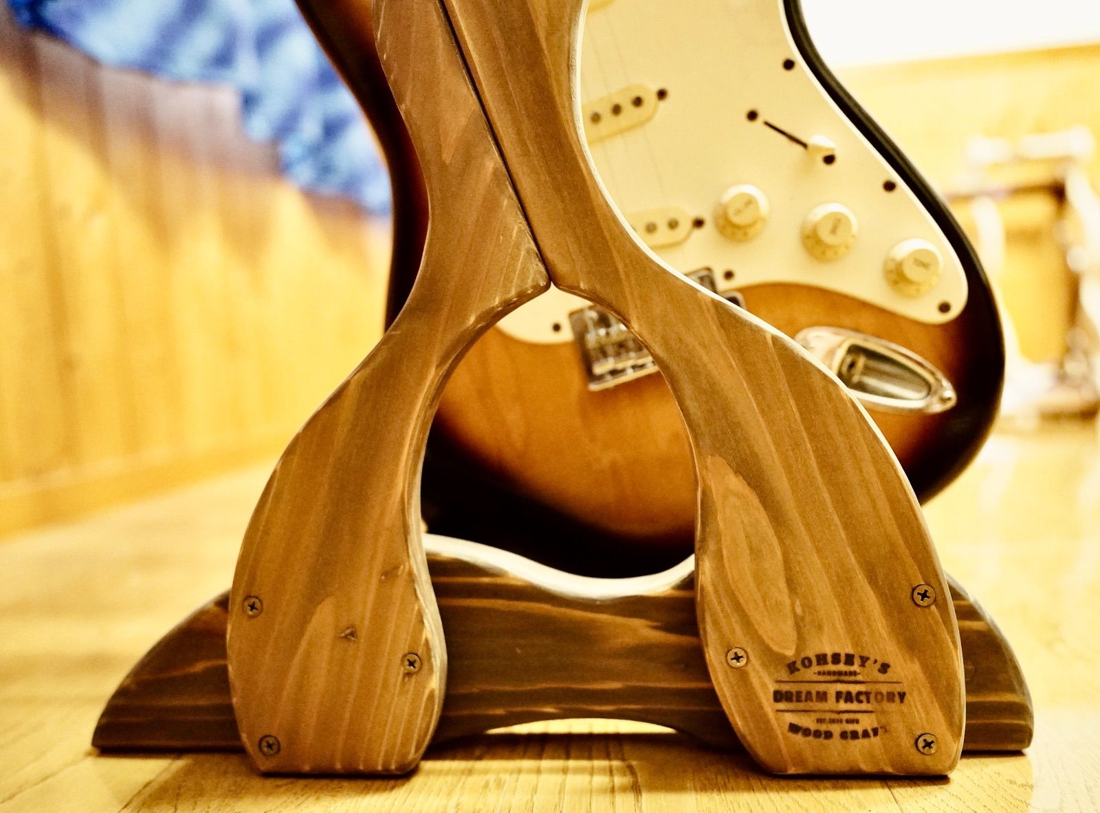 ステイン仕上げ