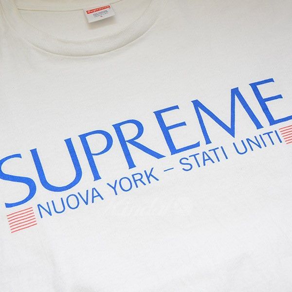 〇値下げ Supreme 2020AW Nuova York Tee Tシャツ - IN&OUT - メルカリ