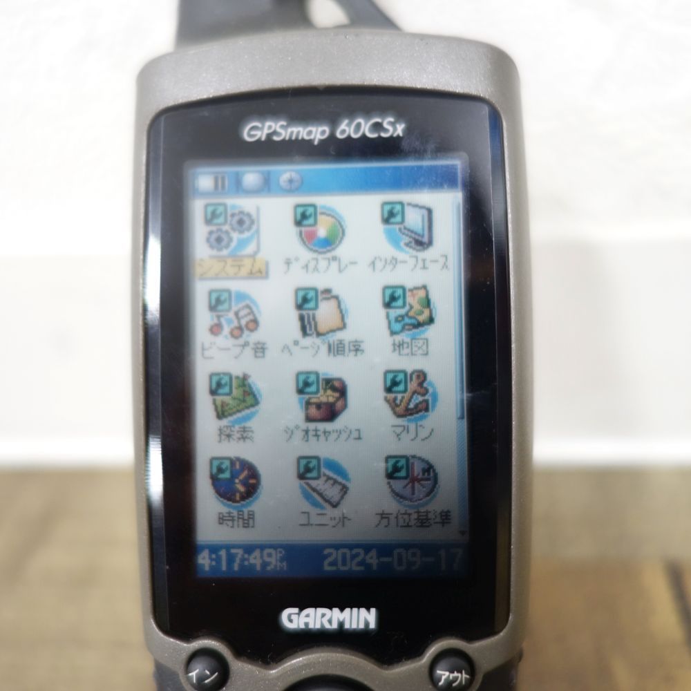 ガーミン GARMIN GPS map 60CSx 日本語版 地図 マップ ナビゲーター