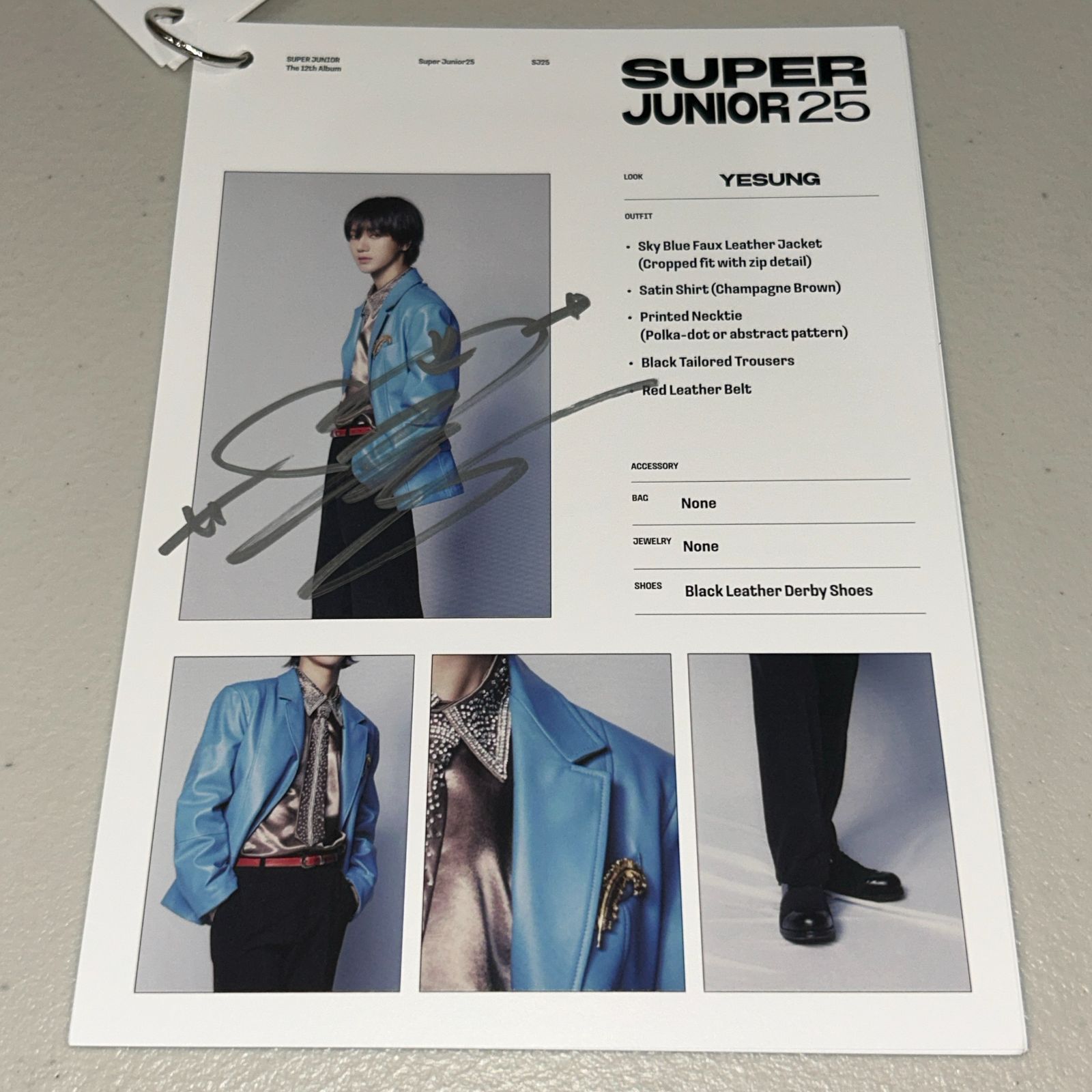 SUPER JUNIOR SHOW4 ドンヘ 直筆サイン入りポラロイド SUPER JUNIOR 特典 ドンへの通販 by 12/29〜1/2発送不可 小麦's