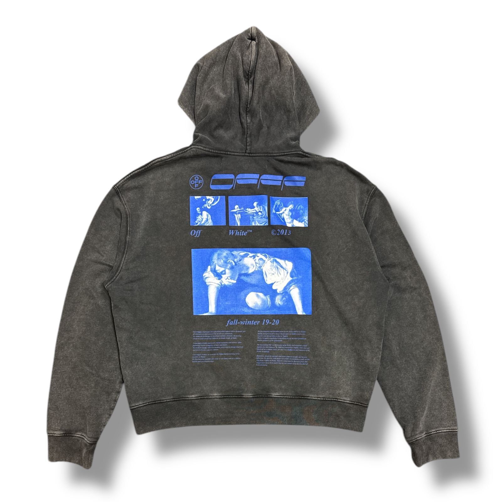 OFF-WHITE 19AW Hardcore Caravaggio Hoodie ハードコアカラヴァッジオ 