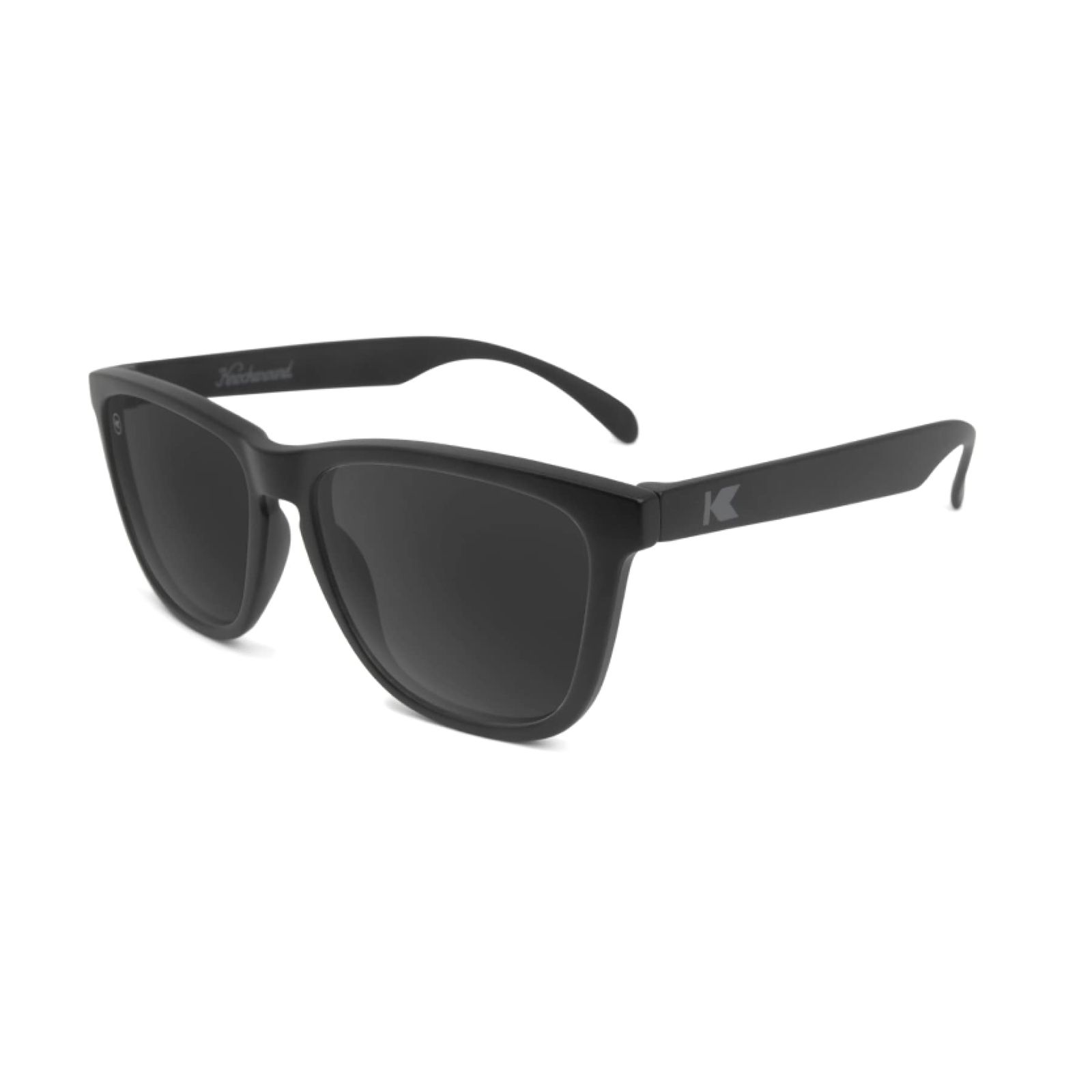 Knockaround Classics 偏光サングラス 男女兼用 耐衝撃レンズ UV400完全保護 ブラック|スモーク OSFA