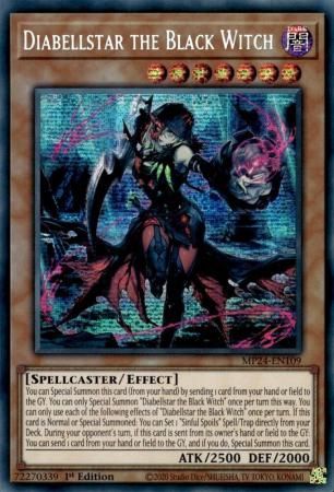 遊戯王/英語版/EU版/黒魔女ディアベルスター/Diabellstar the Black
