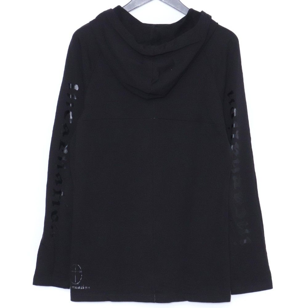 INCARNATION ストレッチフード長袖カットソー Sサイズ ブラック - メルカリ