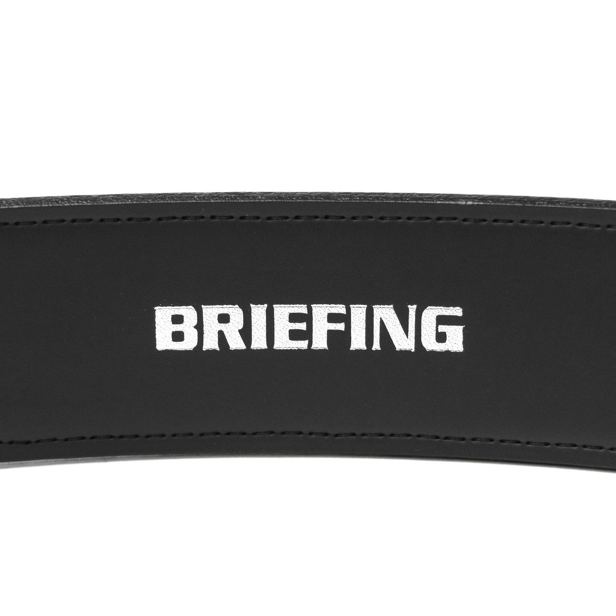 美品 BRIEFING ブリーフィング ロゴバックル レザーベルト BUCKLE LEATHER BELT（バックルレザーベルト）（BG1732518