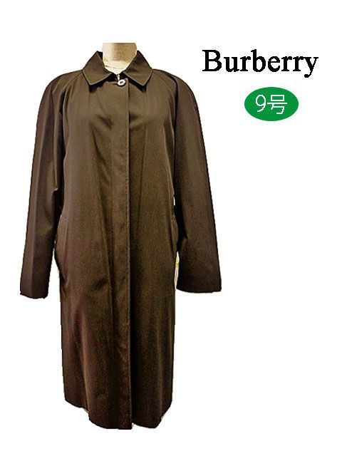 新品タグ付き バーバリー三陽商会 BURBERRY トレンチコート 茶 9号 