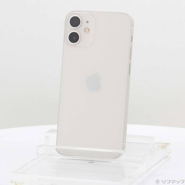 中古品〕 iPhone12 mini 64GB ホワイト MGA63J／A SIMフリー【258
