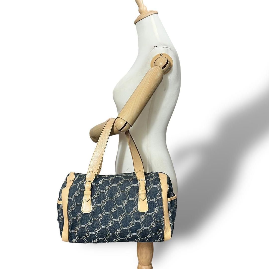 4983 Roberta Pieri ロベルタ ハンドバッグ デニム