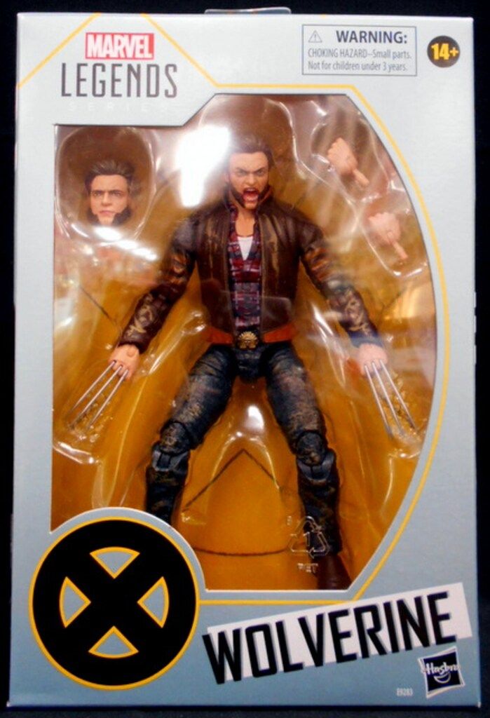 HASBRO ACTION FIGURE WOLVERINE 革ジャン 6インチ