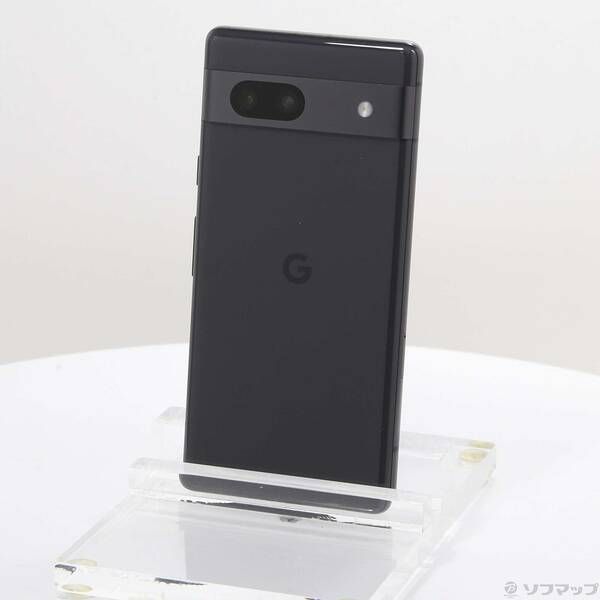 中古品〕 Google Pixel 7a 128GB チャコール GA03694-JP au SIM