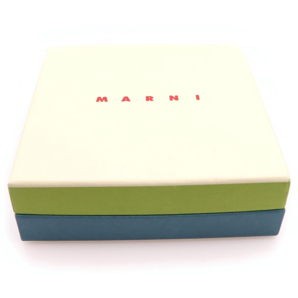 MARNI (マルニ) スクエアフラップウォレット 三つ折り財布