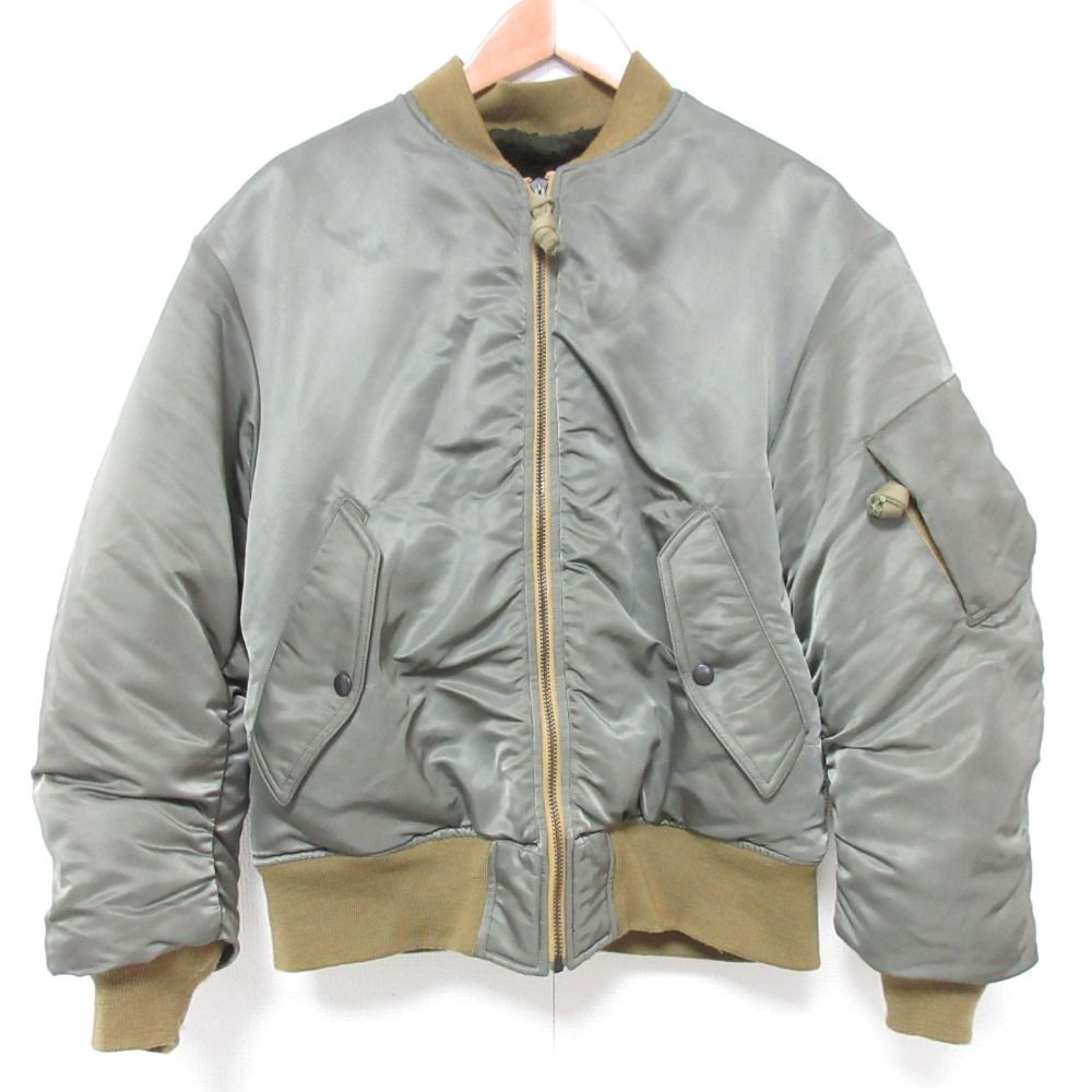 良品 JANE SMITH ジェーンスミス REVERSIBLE FLIGHT JACKET MA-1