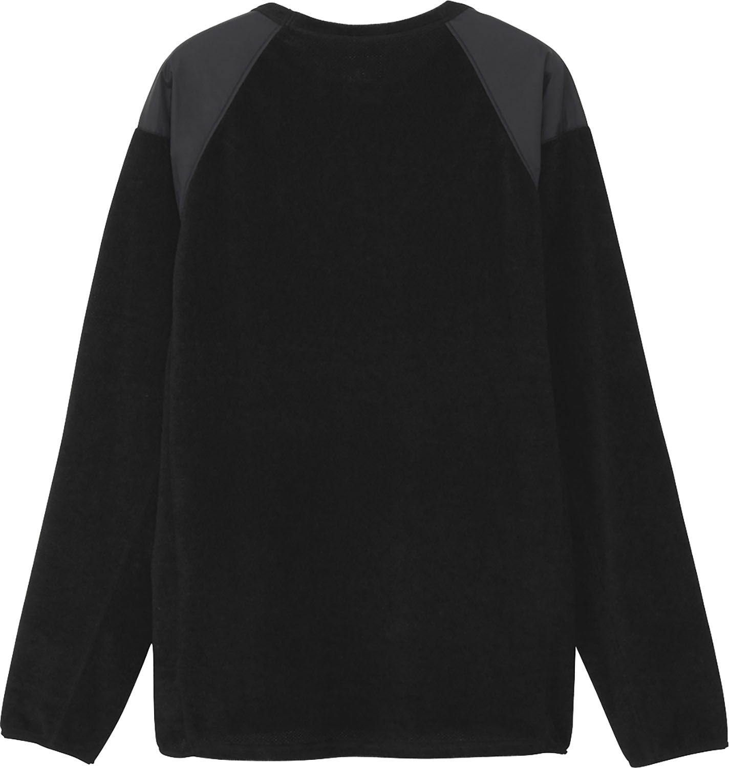 ザ ノース フェイス THE NORTH FACE アウトドア フリーランサーマルフロークルー メンズ フリース トップス 保温 ランニング 軽量 トレーニング メッシュ 通気性 薄手 秋 冬 刺繍ロゴ入り NL72590 K ブラック