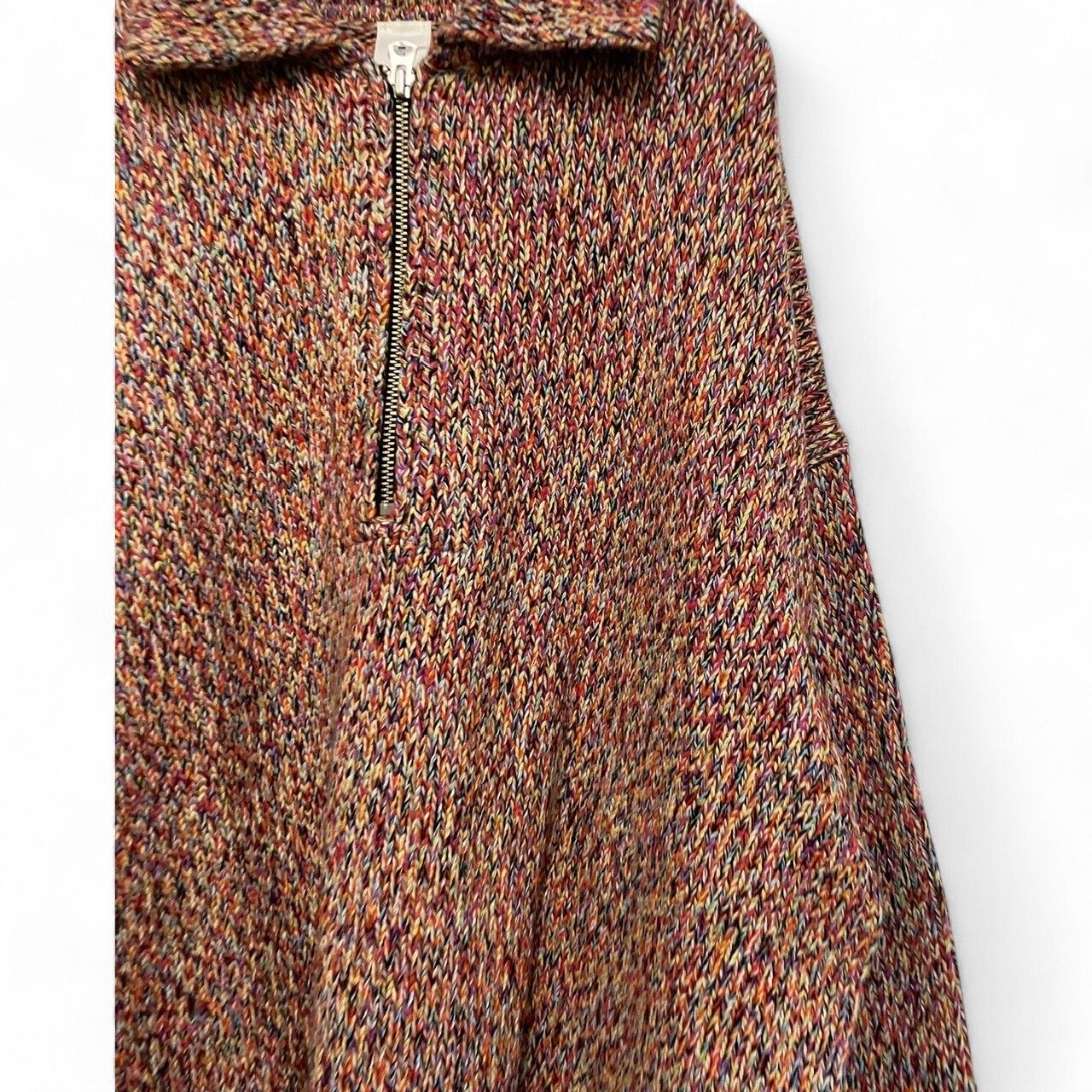 MEIAS MIXPO-2A17 MOULINE HARF ZIP プルオーバー レディース ピンク L