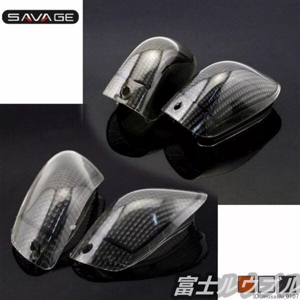 KAWASAKI ZZR1100 CD 点滅 LED バイク ライトカバー ZX11 1990 2001