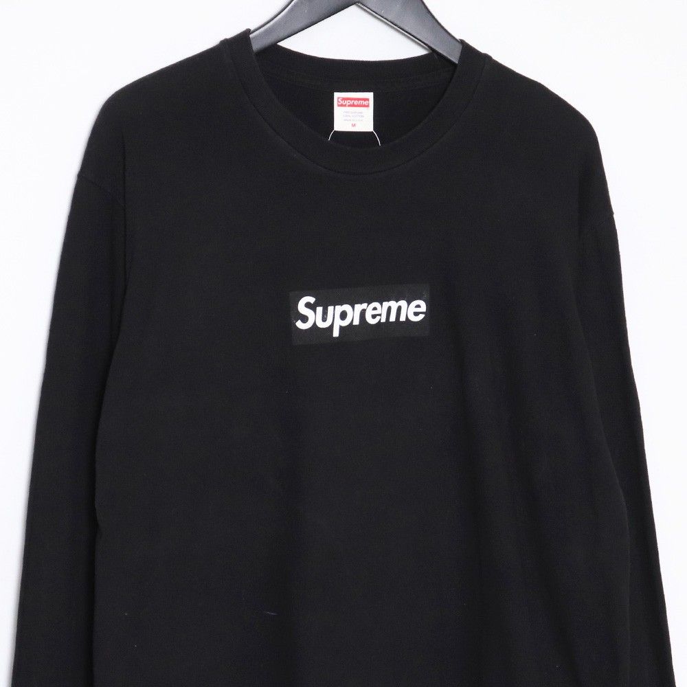 Mサイズ Supreme Box Logo L/S Tee Supreme Box Logo L/S Tee White M size