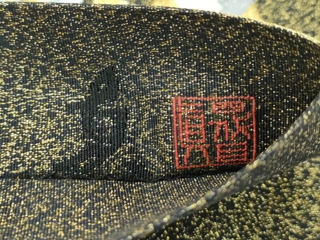 平和屋本店□極上 名門・上野家 四代目 上野真 六通柄袋帯 綴れ 流水花  