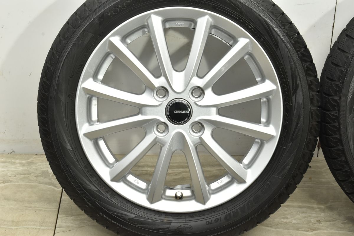 バリ溝 製 QRASIZ VS6 15in 4.5J 45 PCD100 ヨコハマ アイスガード iG70 165 60R15 ハスラー デリカミニ キャストアクティバ USTAUSTRALIA_COM_AU