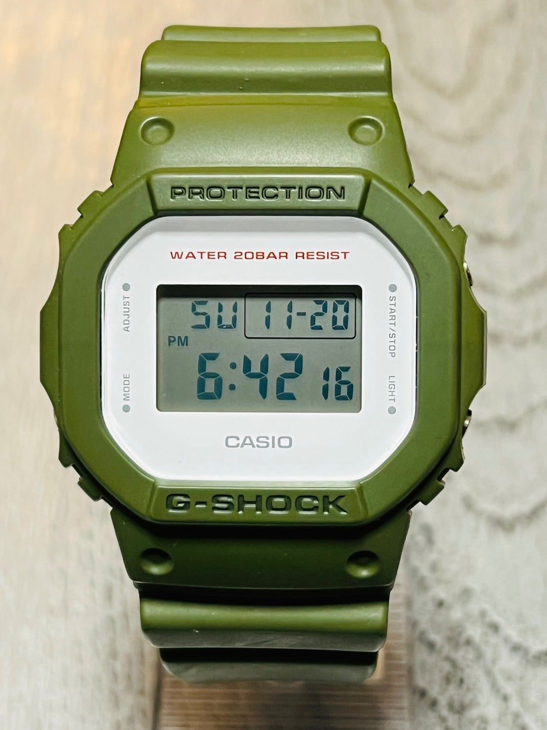 G-SHOCK スクエアケース デジタルウォッチ DW-5600M-3JF