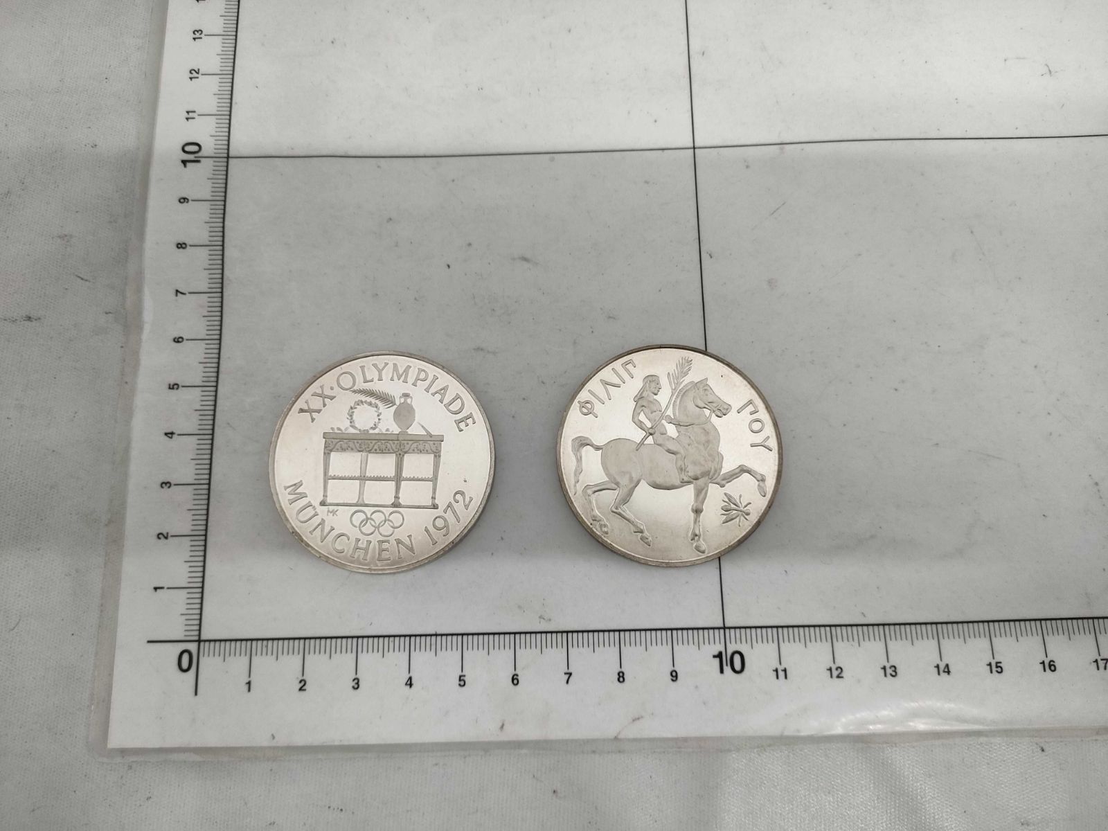 フランクリンミント ジャパン OLYMPIA ANTIQUA 純銀 メダル - メルカリ