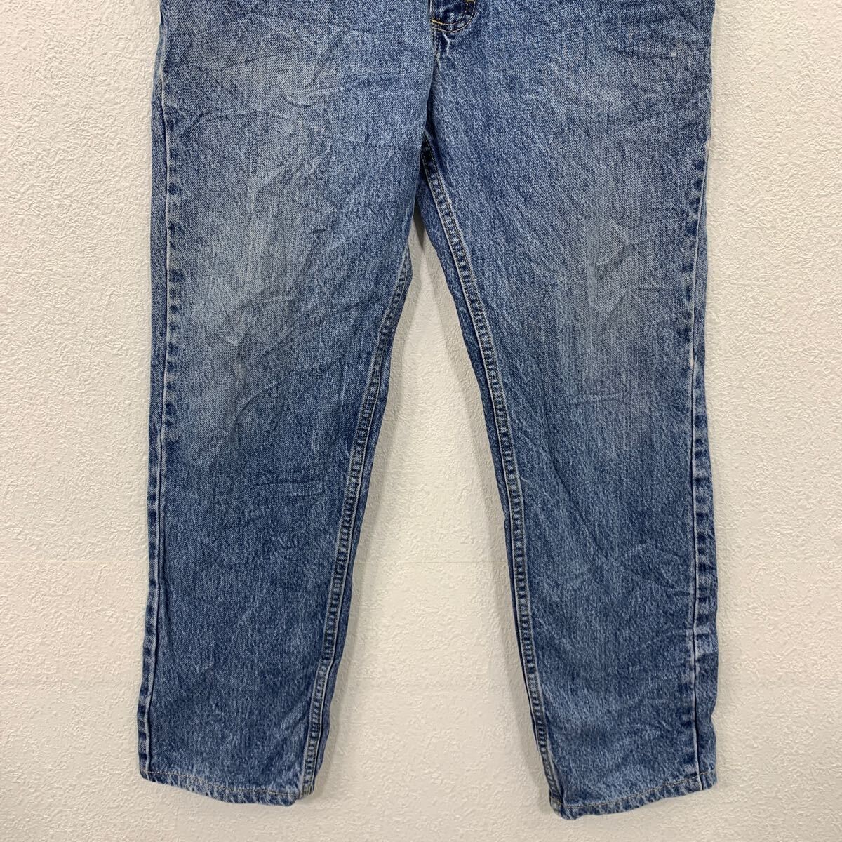 Lee デニムパンツ W33 インディゴブルー リー ジップアップ レギュラー 