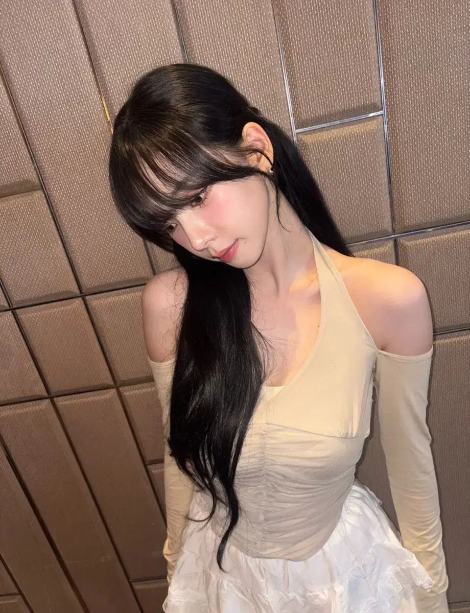 カリナ着用 プリーズノーフォロー Riley MESSI メッシ シャーリング ロングスリーブ