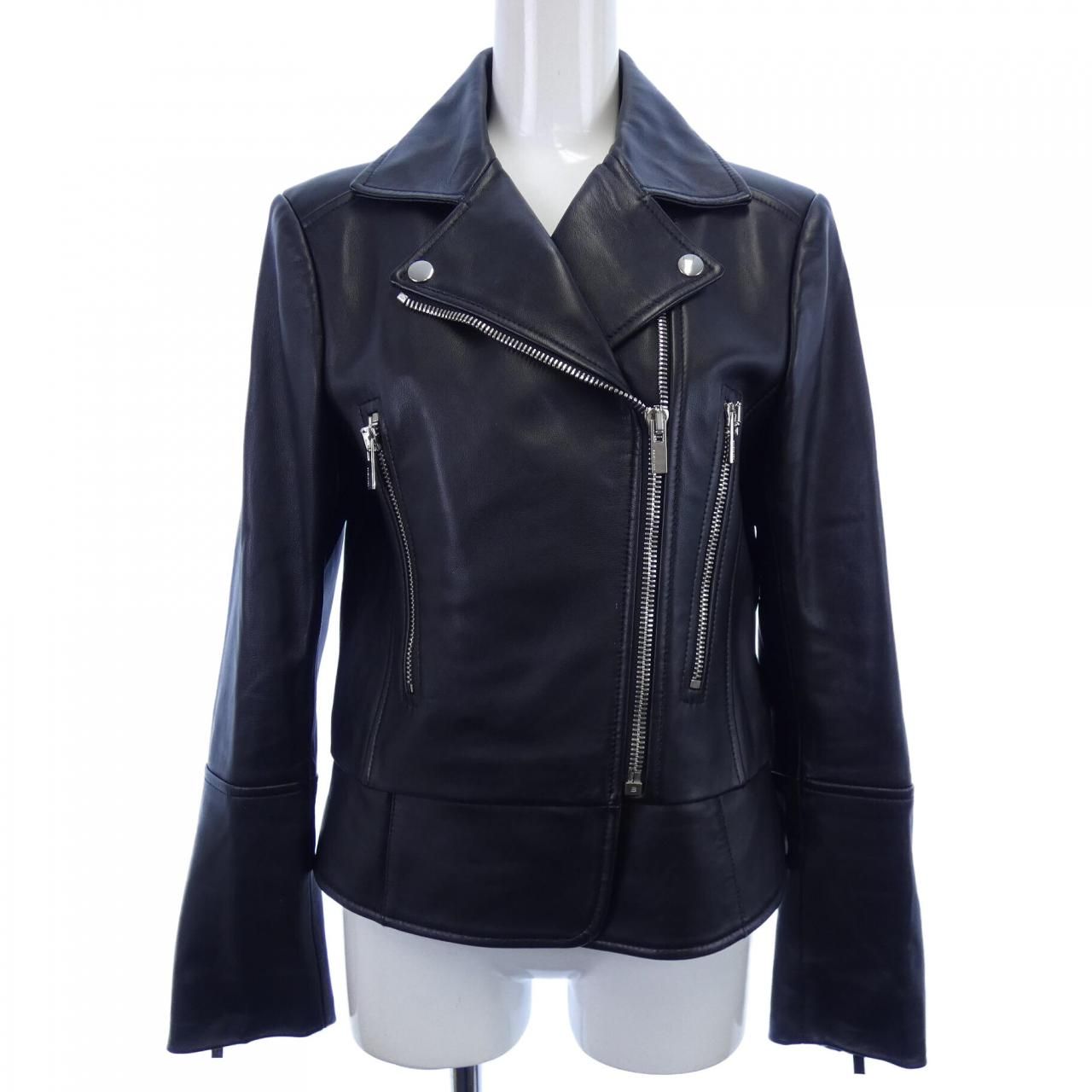 バレンシアガ BALENCIAGA 374490 TMH16 レザーライダースジャケット