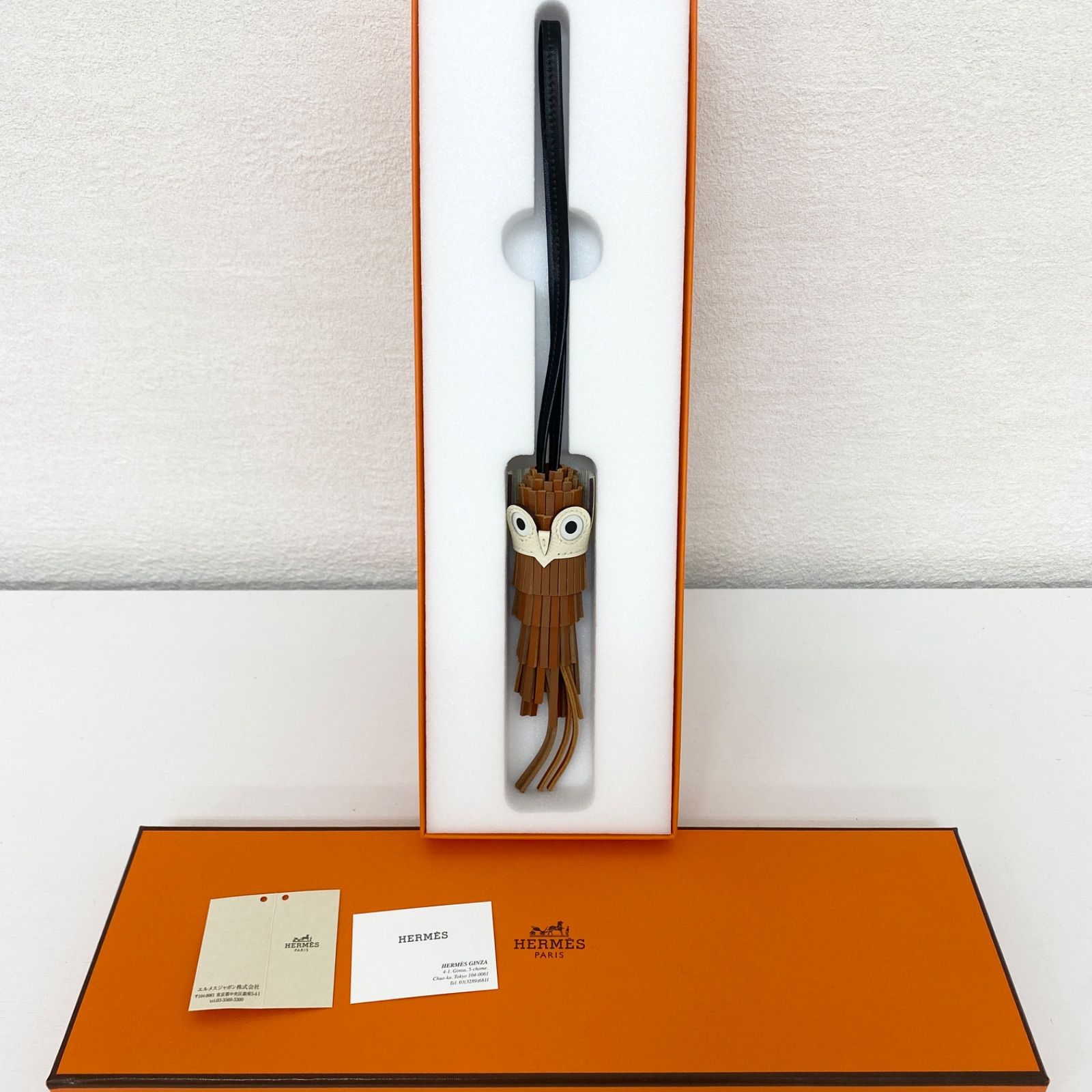 ✨未使用✨ HERMES エルメス シュエット フクロウ チャーム ? - メルカリ