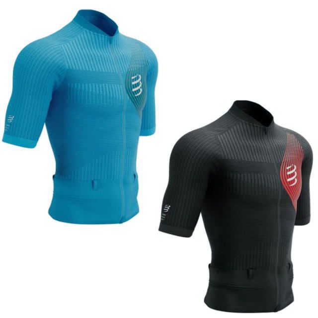 Compressport コンプレスポーツ トレイルランニング フルジップ 半袖T