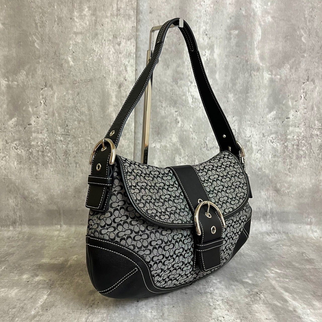 ✨極美品✨ COACH コーチ ワンショルダーバッグ トートバッグ フラップ 