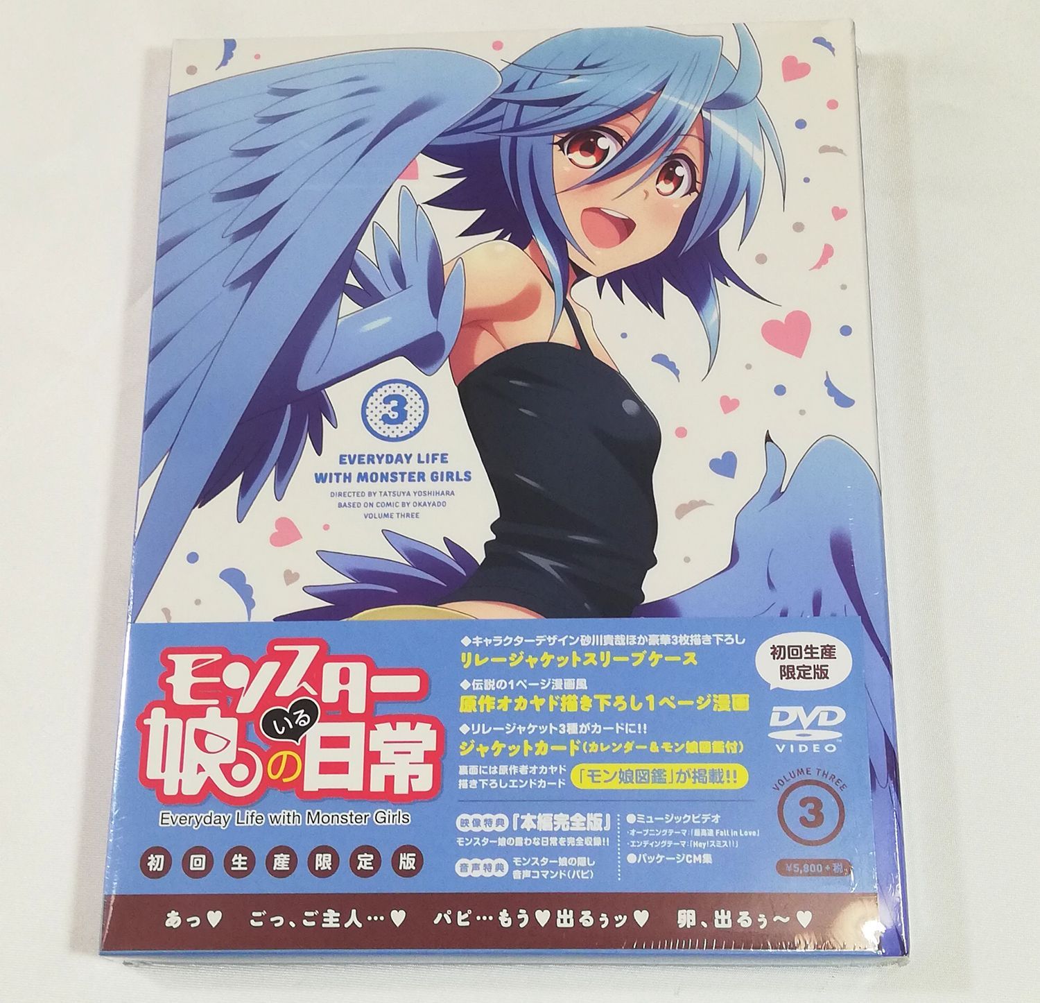モンスター娘のいる日常 DVD全巻完結セット 苛立つ