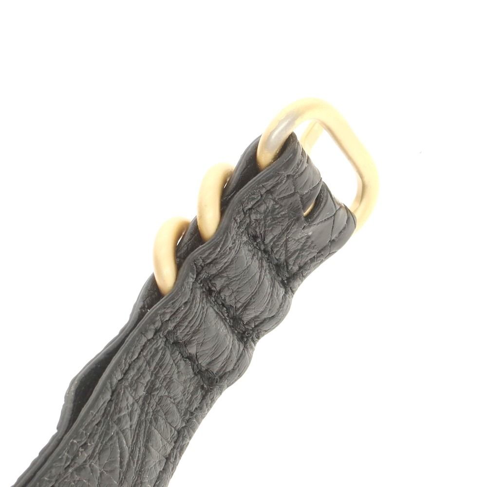 NATOベルト ブラックxゴールド