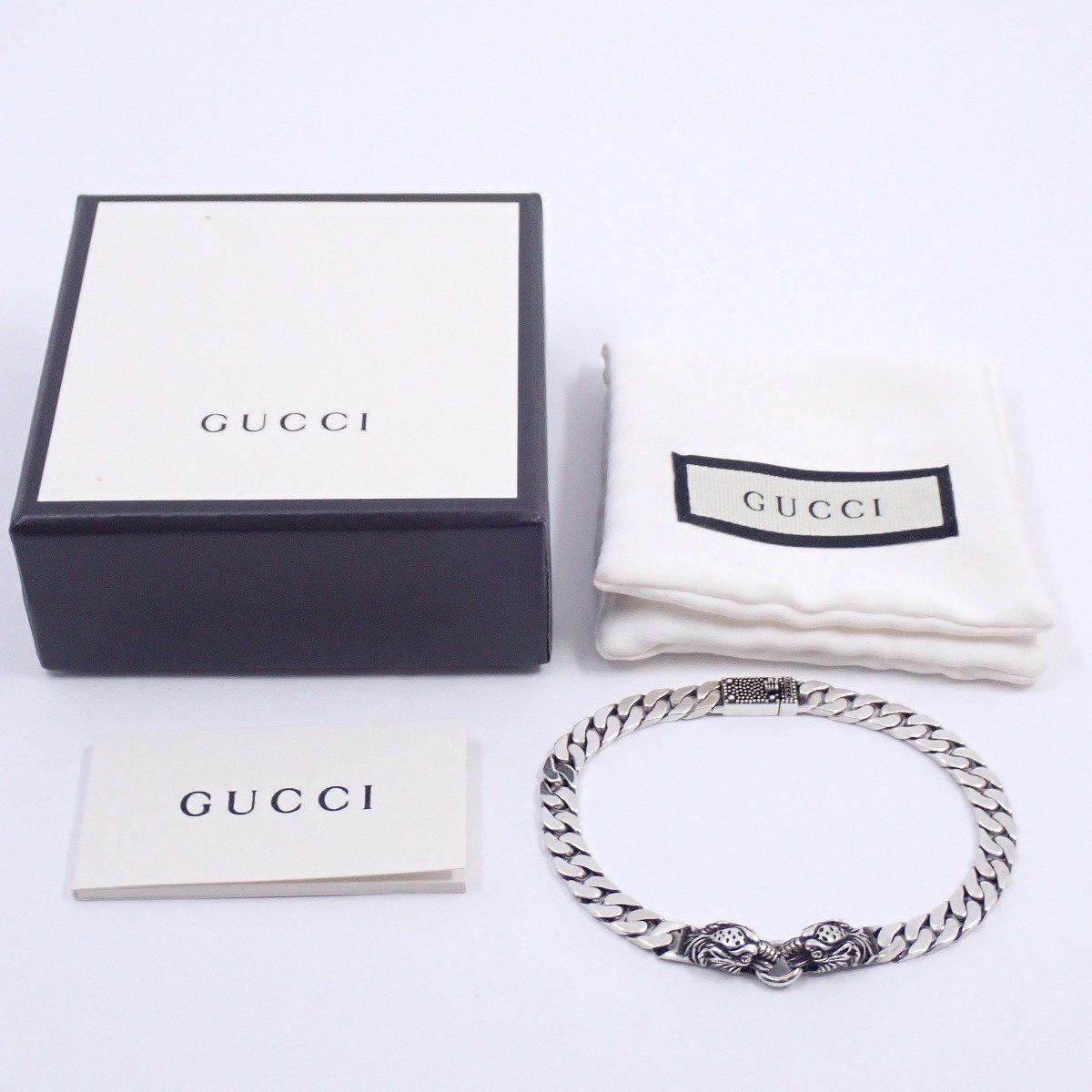 グッチ ブレスレット アクセサリー 喜平チェーン ロゴ シルバー925 メンズ GUCCI 喜平チェーン ブレスレット シルバー925 グッチ | 2122