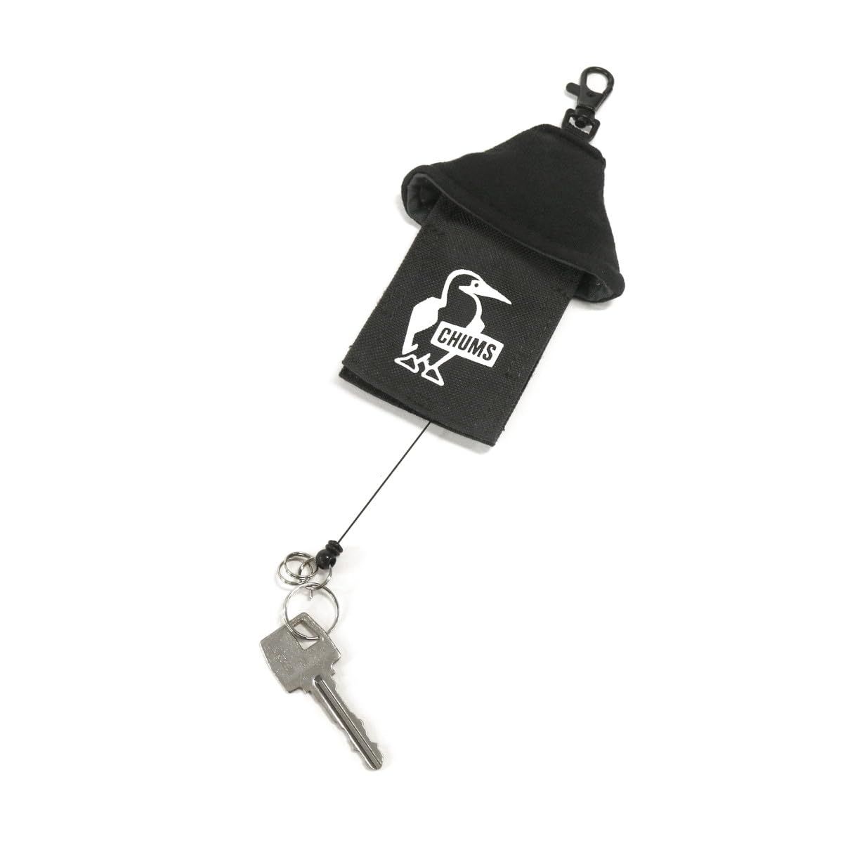 [チャムス] Other House Key Reel Sweat Nylon メンズ Navy x Beige