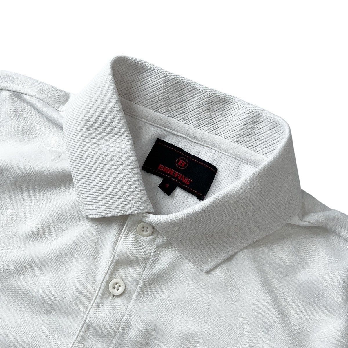 BRIEFING GOLF 吸水速乾 ストレッチ 半袖ポロシャツ Sサイズ BRIEFING GOLF ブリーフィング ゴルフ 吸水速乾 ストレッチ 半袖