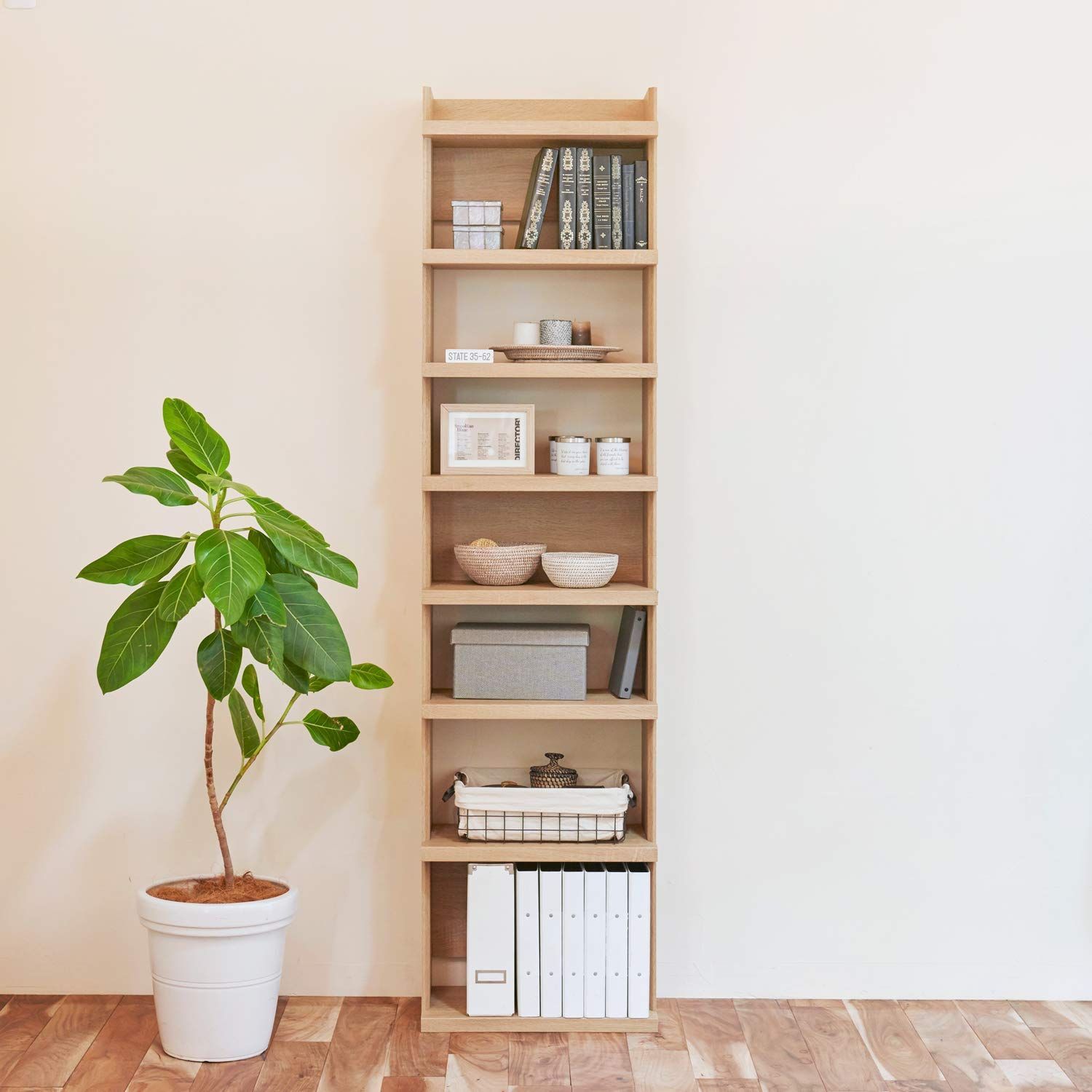 ナチュラルウッドの高いチェスト 新 ナチュラルウッド 6段チェスト