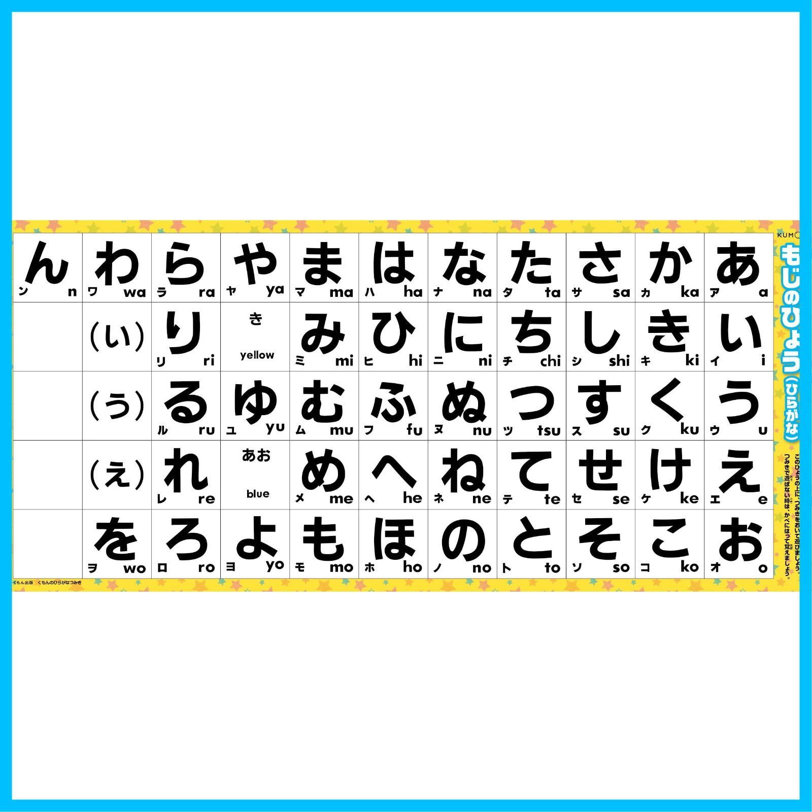 くもん出版 NEW くもんのひらがなつみき 青白い 木製 知育玩具 STマーク取得 おもちゃ 2