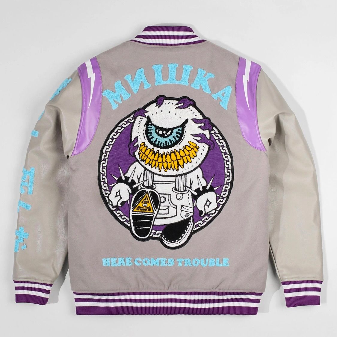 TROUBLEMAKER VARSITY JACKET