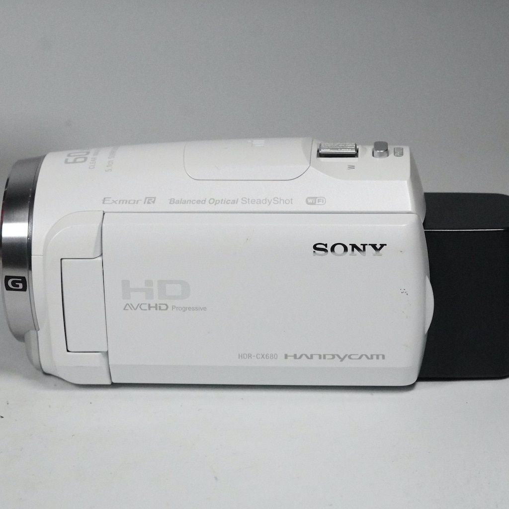  SONY ソニー HDR CX 680 ホワイト 返金保証 2247 ビデオカメラ本体 ビデオカメラ