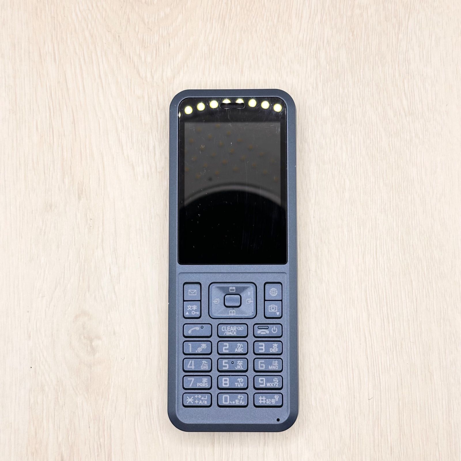 SoftBank Simply 602SI 本体 ダークブルー 青 ブルー 携帯 ガラケー
