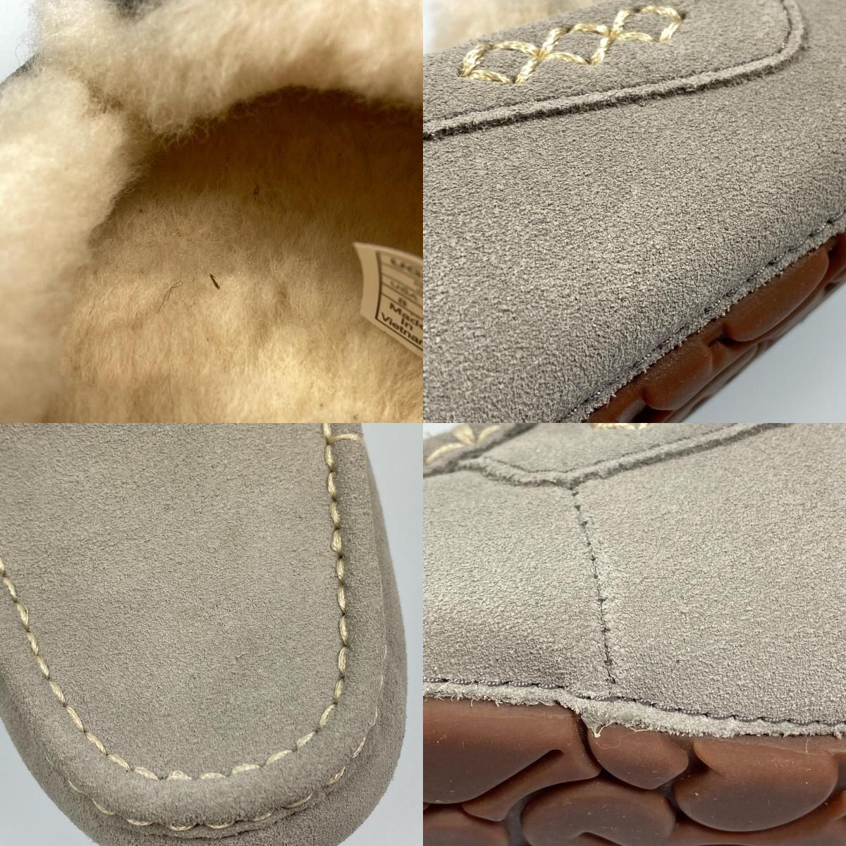  UGG アグ ローファー ANSLEY 1106878 モカシンシューズ 25.0 cm グレー 126 その他 靴