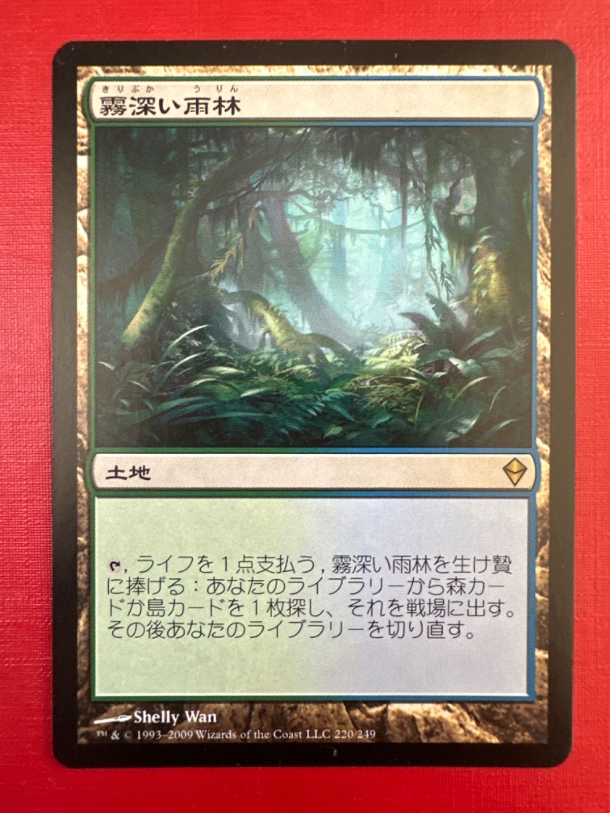 MTG 霧深い雨林　4枚 MTG 4枚 霧深い雨林 霧深い雨林 (Misty Rainforest) · Modern