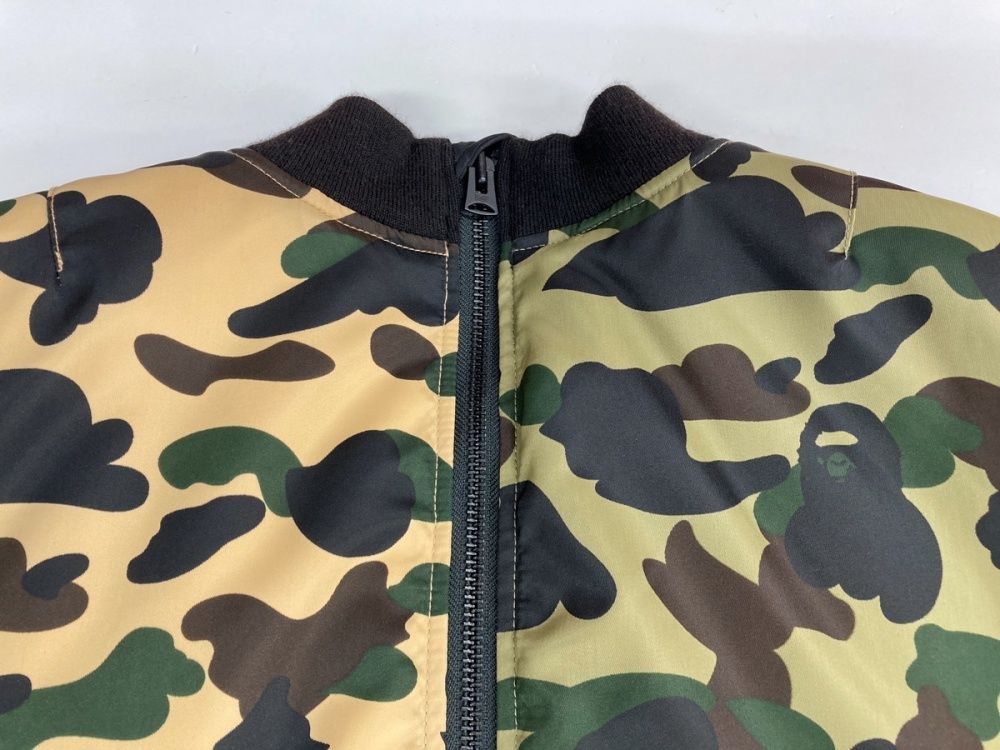 A BATHING APE MA-1ジャケット XL 迷彩 A BATHING APE BAPE X ALPHA INDUSTRIES REVERSIBLE MA-1 XL XL