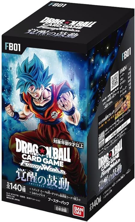 ドラゴンボールスーパー カードゲーム 覚醒の鼓動 1BOX テープカット 